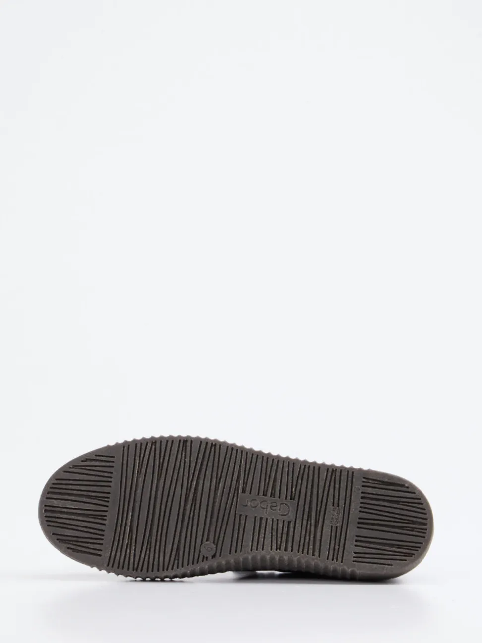 Gabor – Plateau-Sneaker aus Veloursleder Dunkelblau