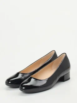 Gabor – Pumps aus Lackleder schwarz glänzend