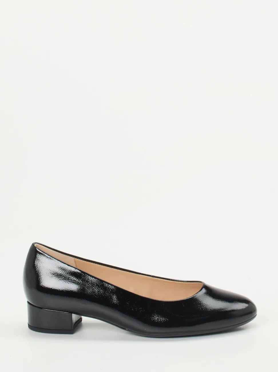 Gabor – Pumps aus Lackleder schwarz glänzend