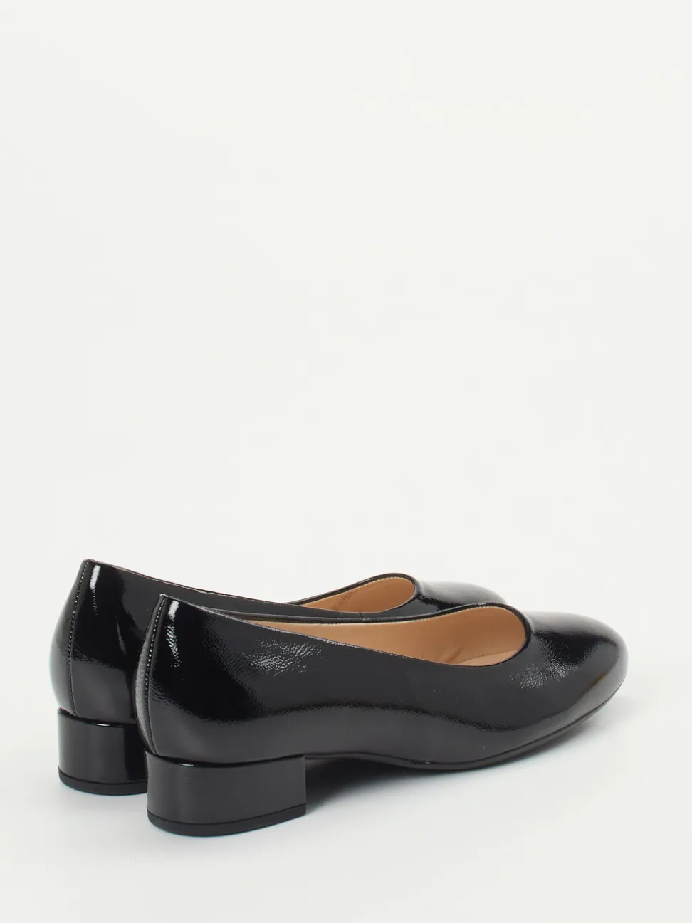 Gabor – Pumps aus Lackleder schwarz glänzend