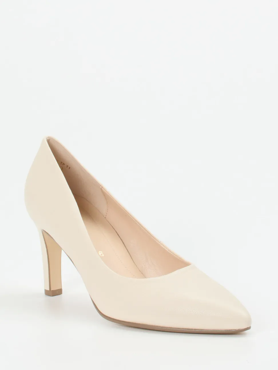 Gabor – Pumps aus Lammleder in Cremeweiß