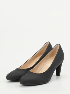 Gabor – Pumps aus Metallicleder in Schwarz