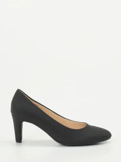 Gabor – Pumps aus Metallicleder in Schwarz