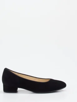 Gabor – Pumps aus Veloursleder schwarz