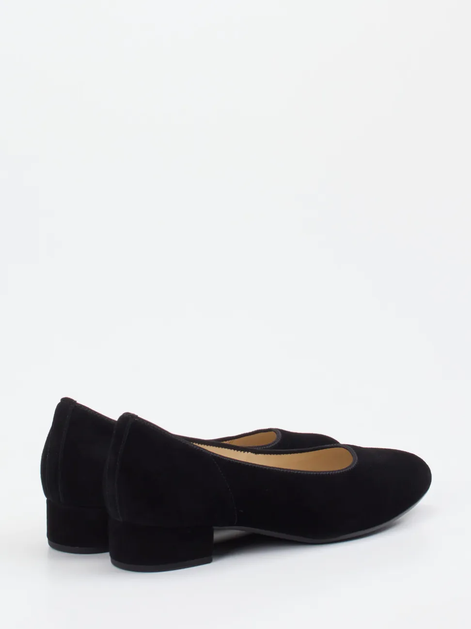 Gabor – Pumps aus Veloursleder schwarz