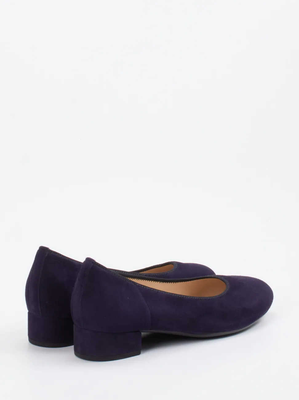 Gabor – Pumps aus Veloursleder in Dunkelviolett