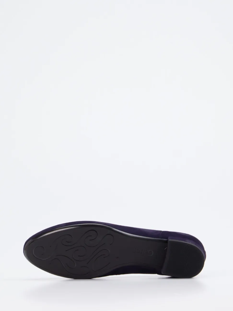 Gabor – Pumps aus Veloursleder in Dunkelviolett