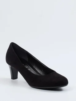 Gabor – Pumps aus Veloursleder Schwarz