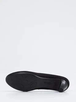 Gabor – Pumps aus Veloursleder Schwarz
