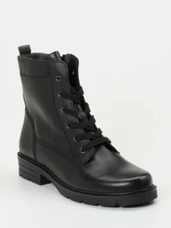 Gabor – Schnürboots aus Kalbleder schwarz