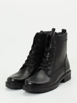 Gabor – Schnürboots aus Kalbleder schwarz