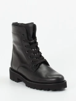 Gabor – Schnürboots aus Kalbleder Schwarz