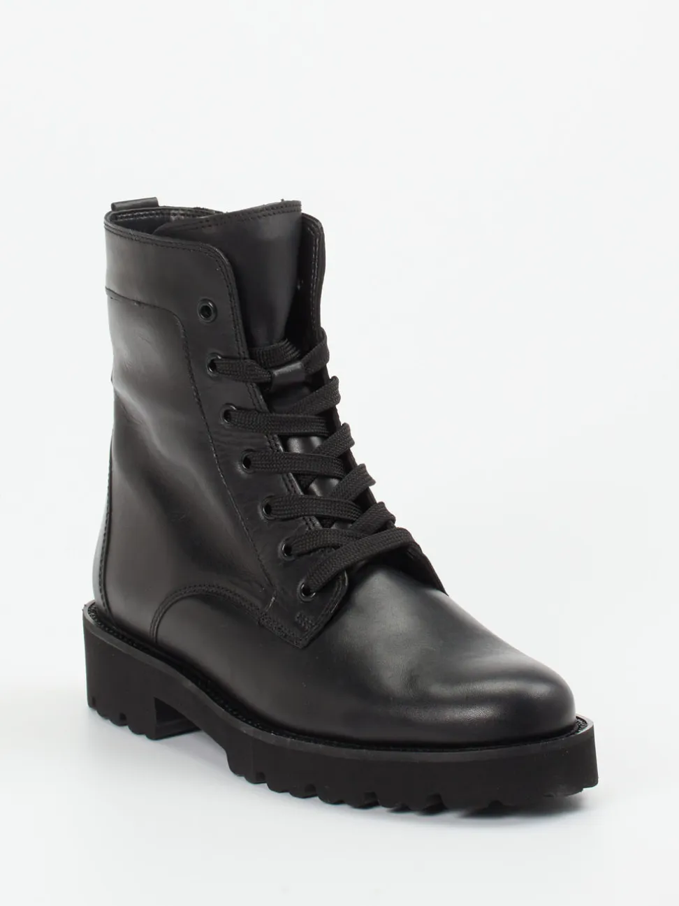 Gabor – Schnürboots aus Kalbleder Schwarz