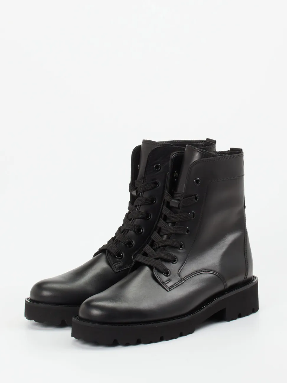 Gabor – Schnürboots aus Kalbleder Schwarz