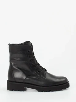 Gabor – Schnürboots aus Kalbleder Schwarz