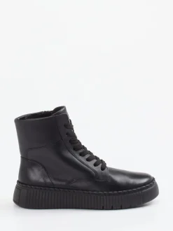 Gabor – Schnürboots aus Kalbleder Schwarz