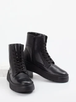 Gabor – Schnürboots aus Kalbleder Schwarz