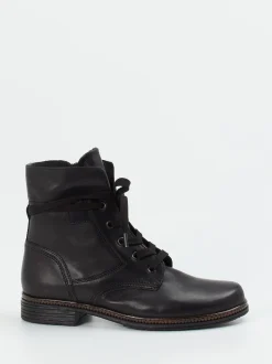 Gabor – Schnürboots aus Kalbleder schwarz
