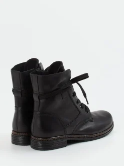 Gabor – Schnürboots aus Kalbleder schwarz