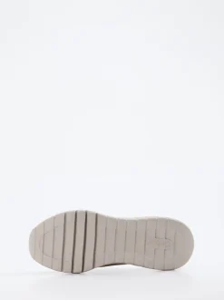 Gabor – Slip-On Sneaker aus Textilstrick in Beige