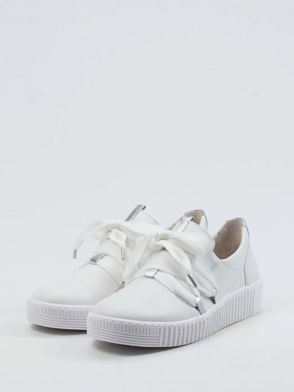 Gabor – Slip-On-Sneaker aus Hirschleder weiß