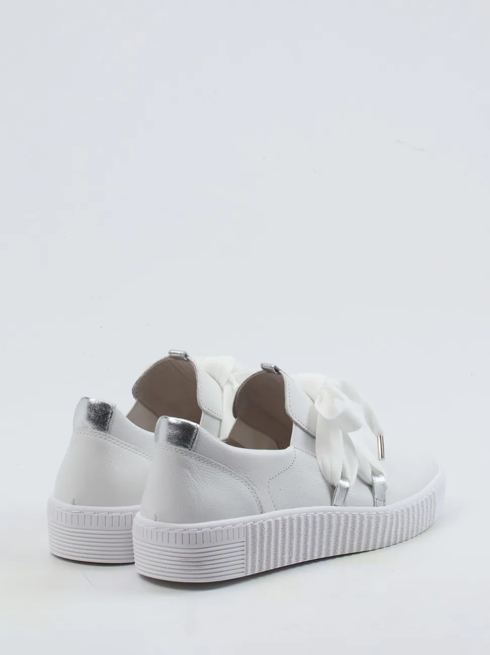 Gabor – Slip-On-Sneaker aus Hirschleder weiß