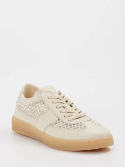 Gabor – Sneaker aus Leder und Mesh Beige