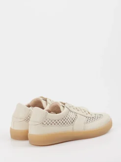 Gabor – Sneaker aus Leder und Mesh Beige