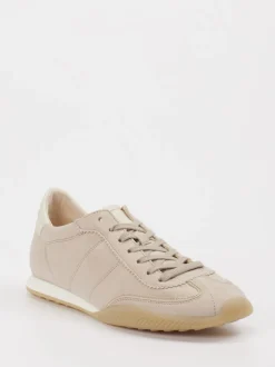 Gabor – Sneaker aus Veloursleder in Beige