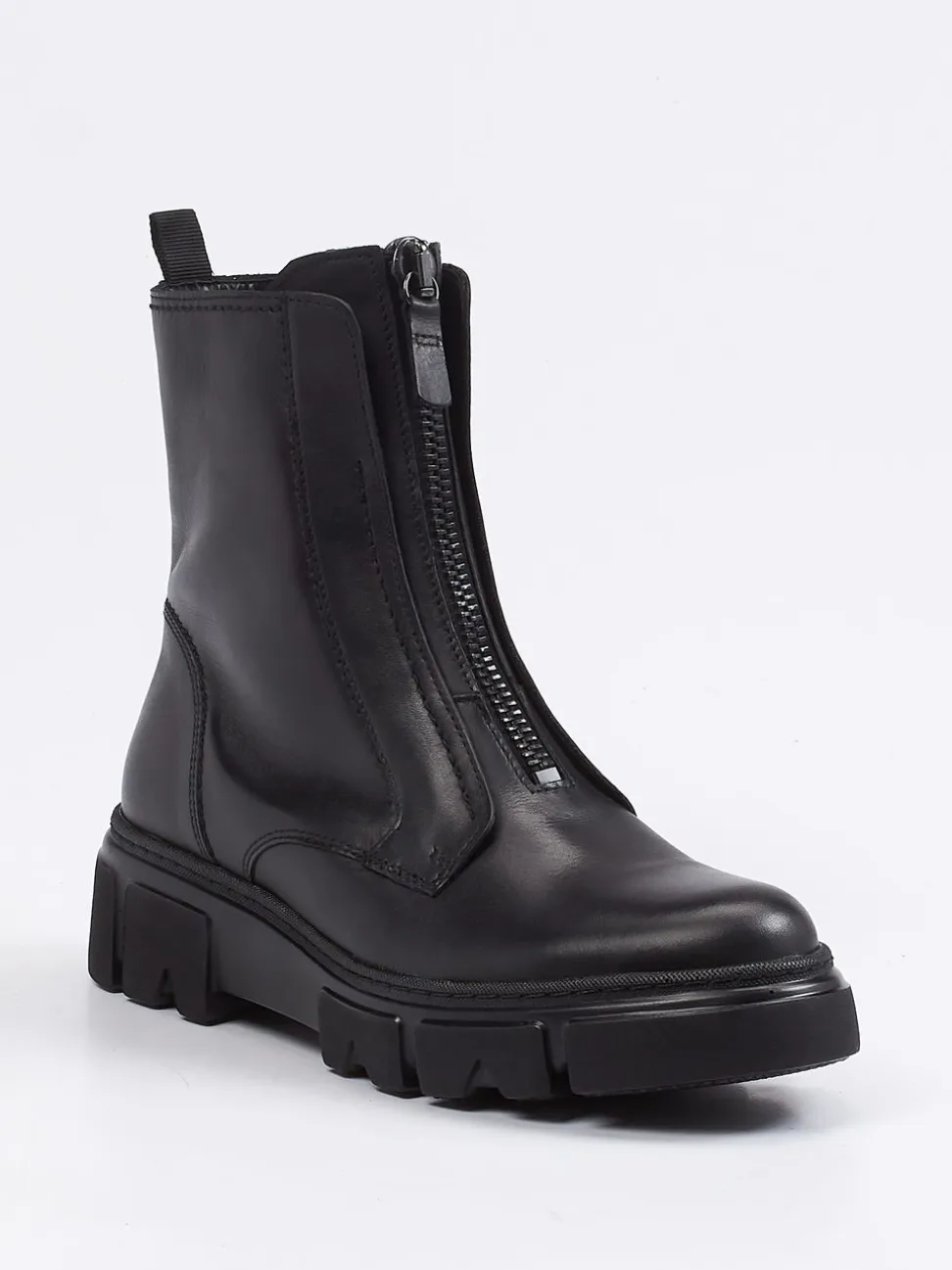 Gabor – Stiefelette aus Kalbleder schwarz