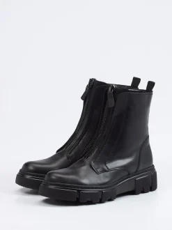Gabor – Stiefelette aus Kalbleder schwarz