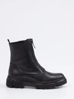 Gabor – Stiefelette aus Kalbleder schwarz