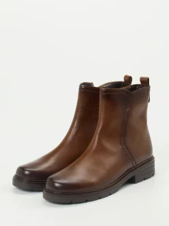 Gabor – Stiefelette aus Lammleder in Braun
