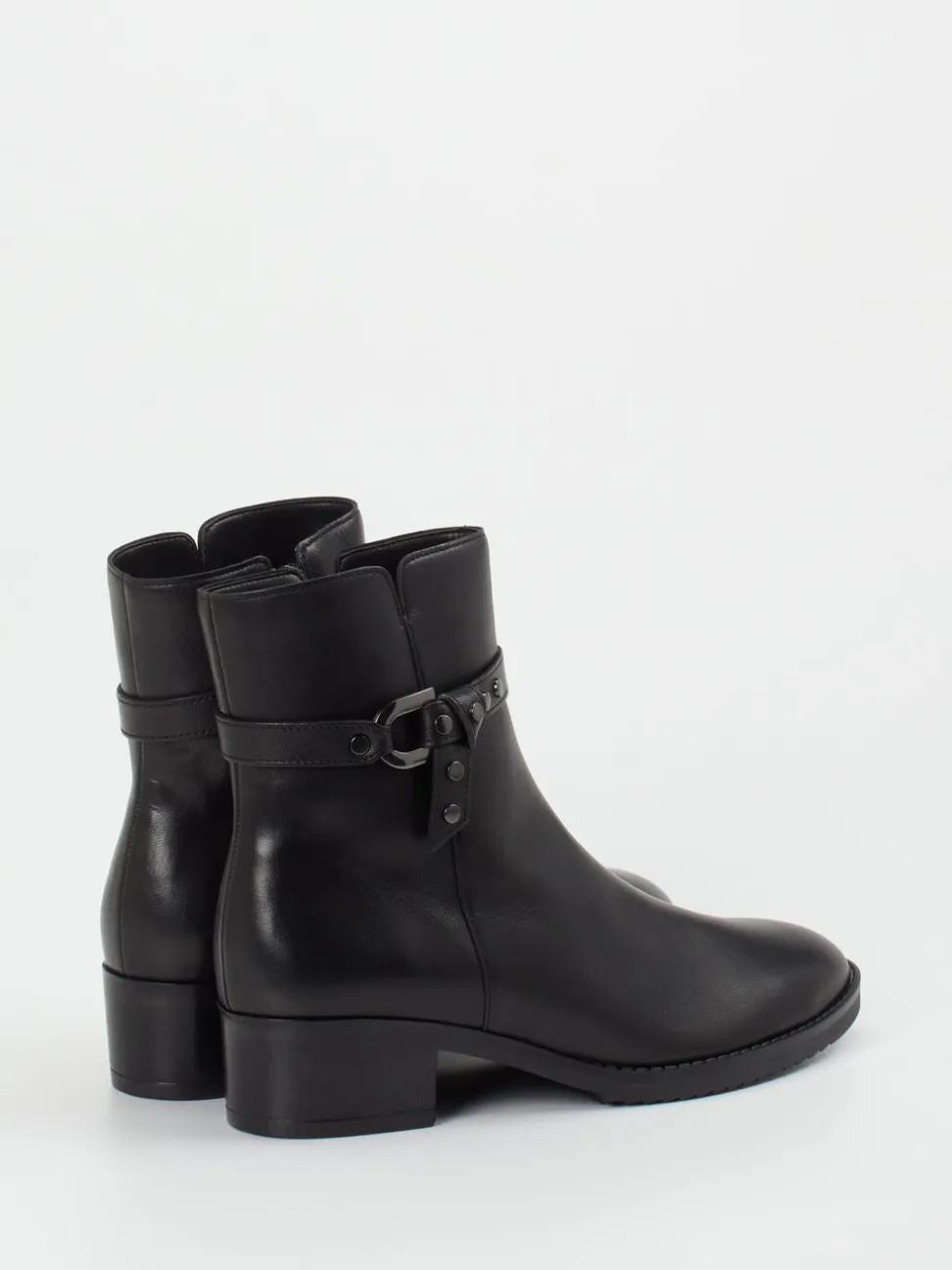 Gabor – Stiefelette aus Lammleder schwarz