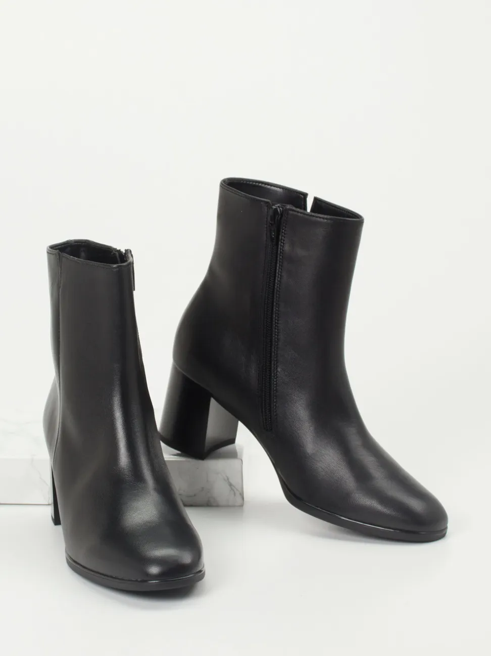 Gabor – Stiefeletten aus Lammleder Schwarz