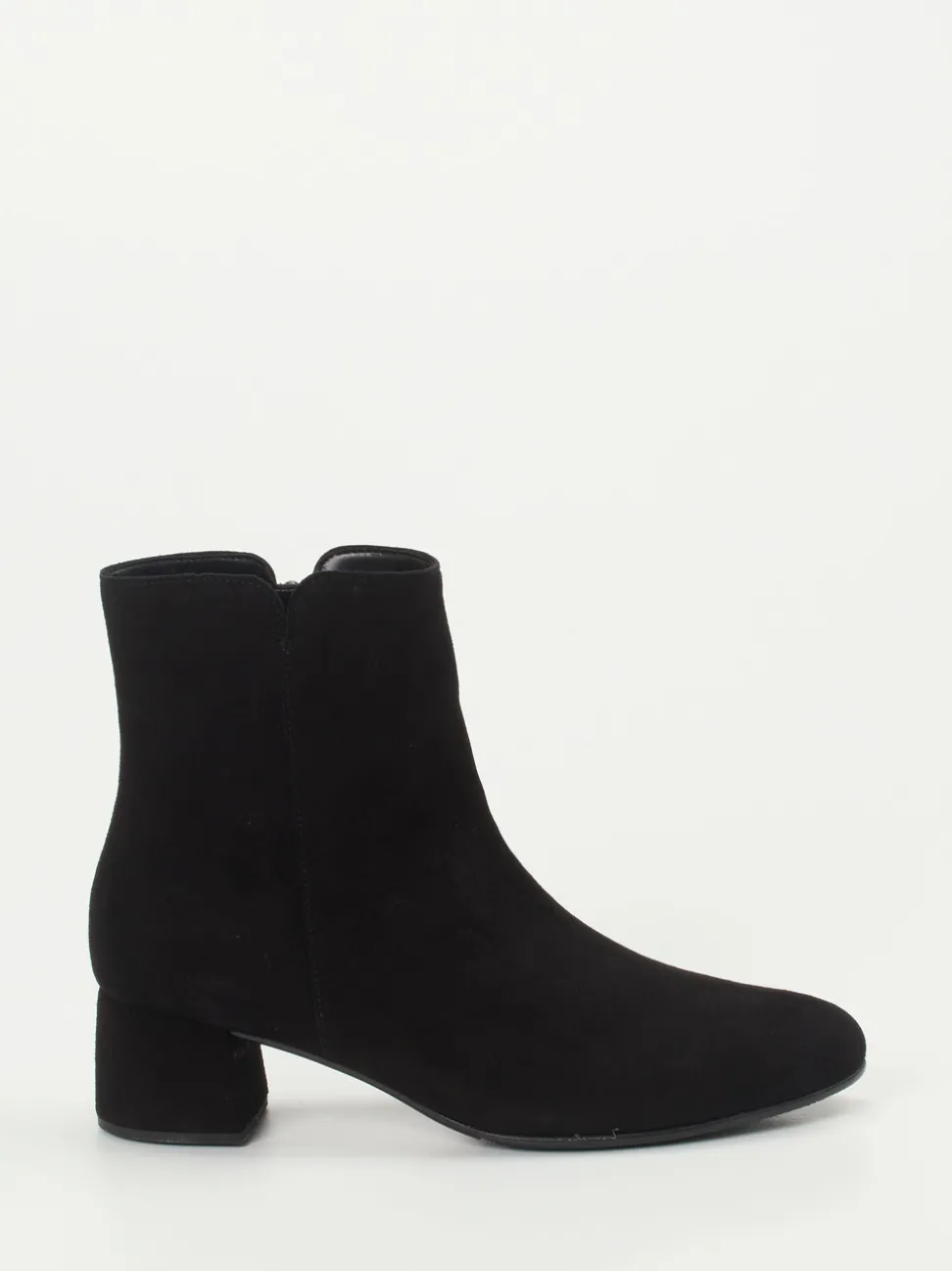 Gabor – Stiefeletten aus Veloursleder Schwarz