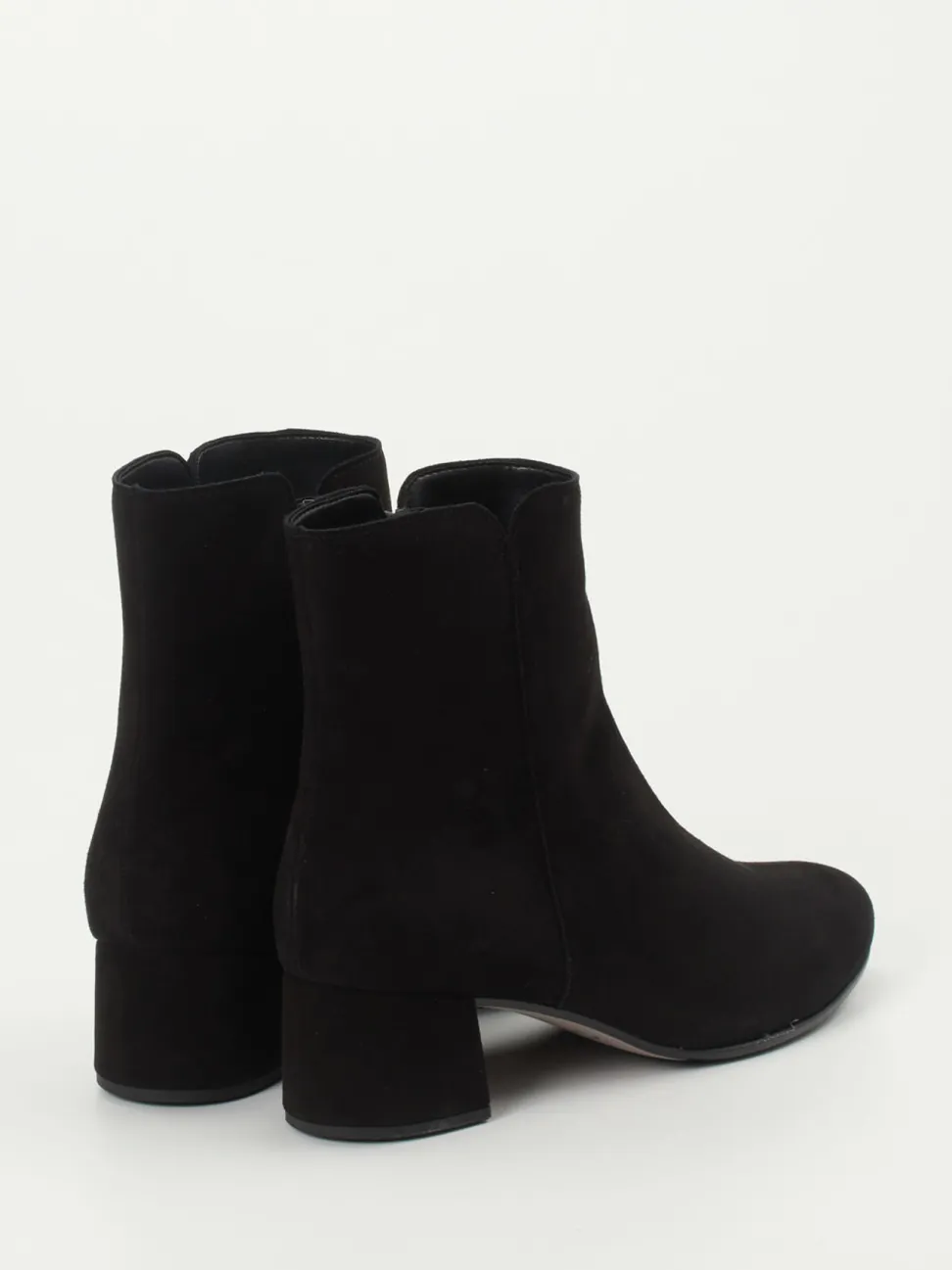 Gabor – Stiefeletten aus Veloursleder Schwarz