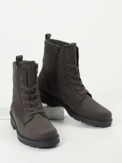 Gabor – Winterboots aus Nubukleder in Grau