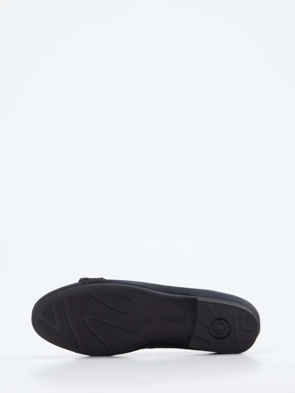 Gabor Comfort – Ballerinas aus Veloursleder Dunkelblau