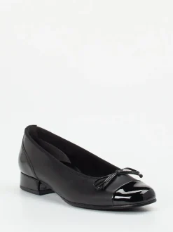 Gabor Comfort – Ballerinas aus Kalbleder in Schwarz