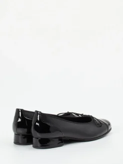 Gabor Comfort – Ballerinas aus Kalbleder in Schwarz