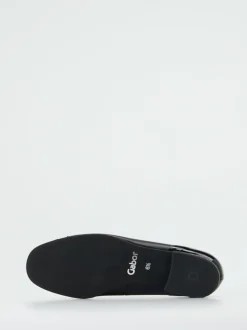 Gabor Comfort – Ballerinas aus Kalbleder in Schwarz