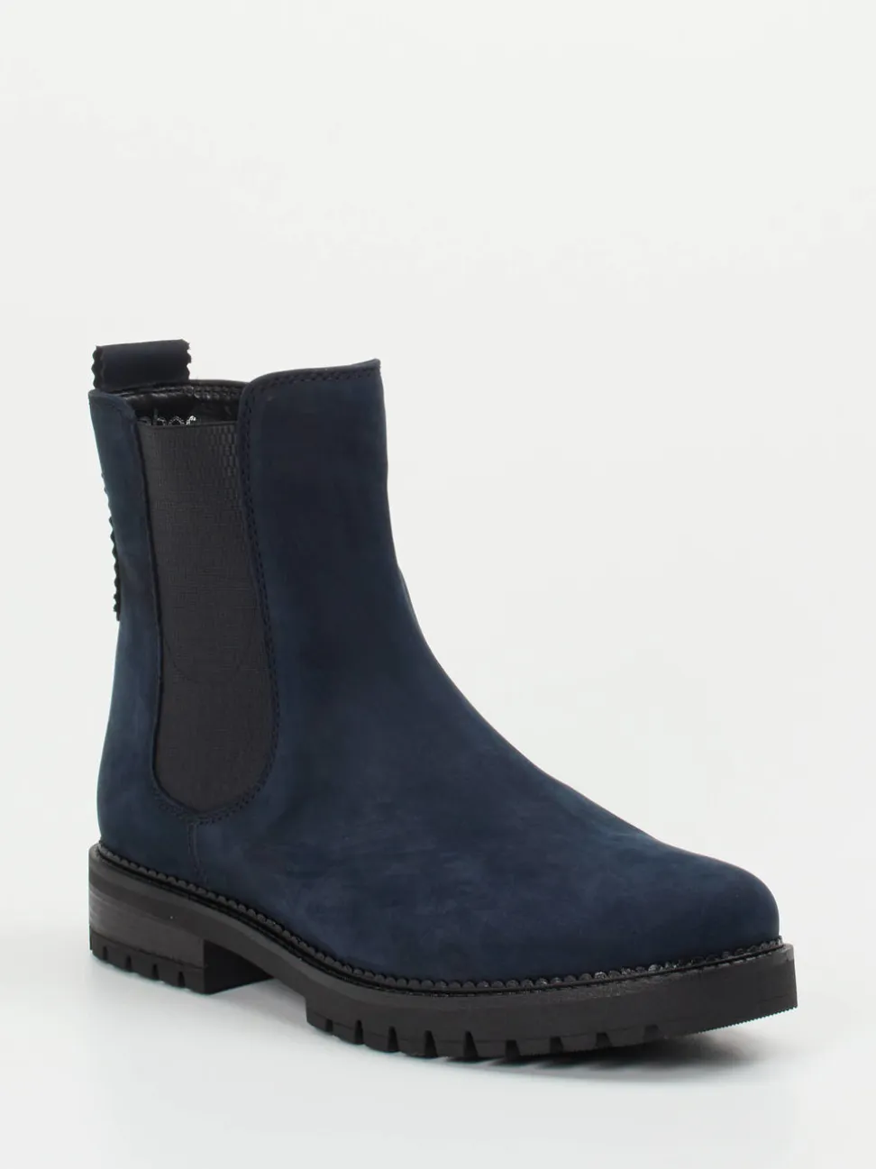 Gabor Comfort – Chelsea Boots aus Nubukleder Dunkelblau