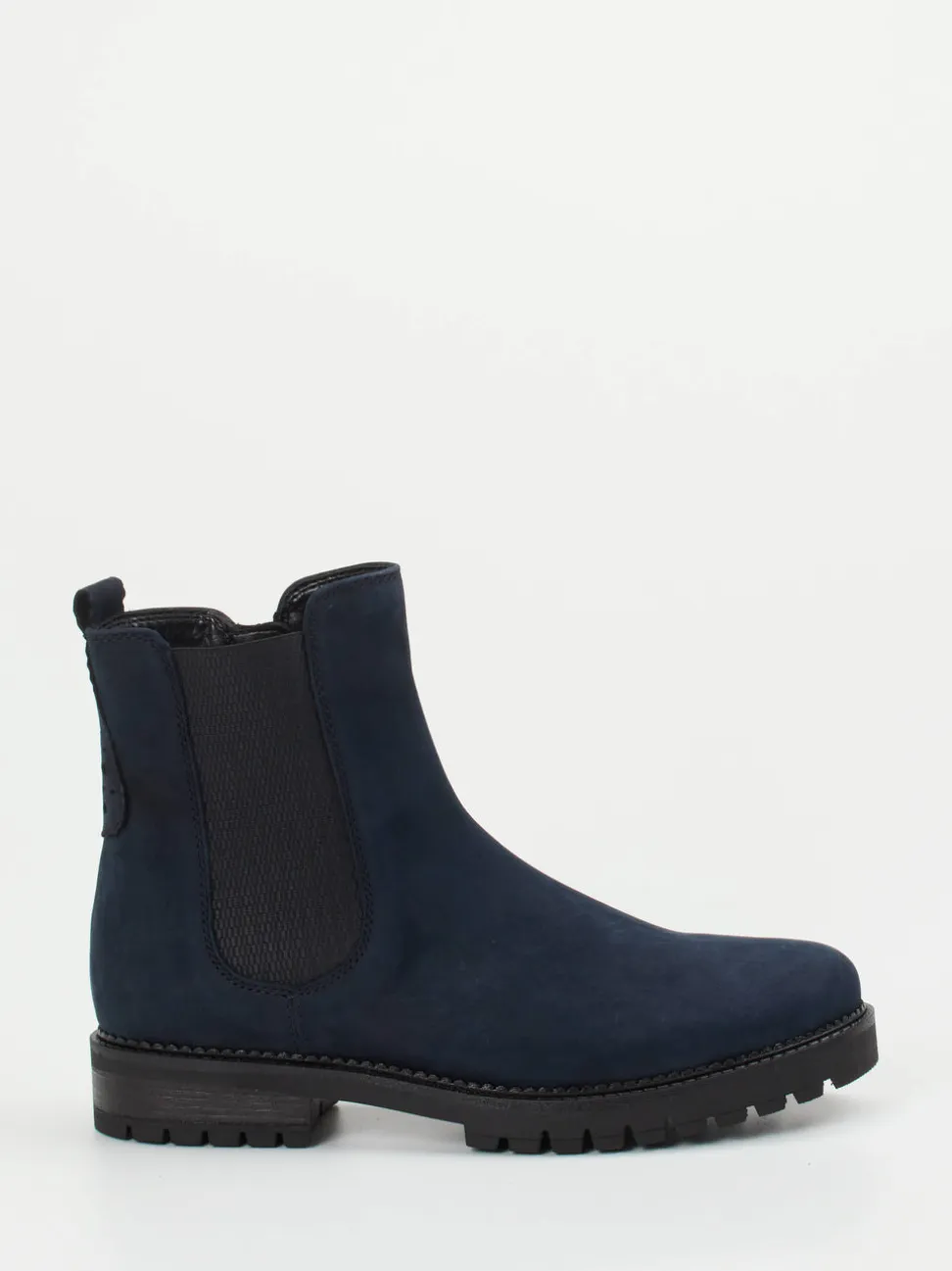Gabor Comfort – Chelsea Boots aus Nubukleder Dunkelblau
