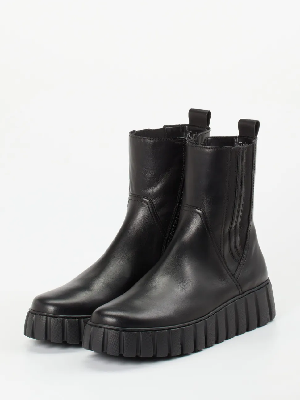 Gabor Comfort – Chelsea Boots aus Kalbleder schwarz