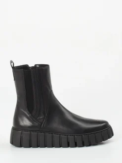 Gabor Comfort – Chelsea Boots aus Kalbleder schwarz