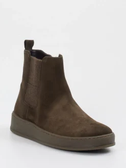 Gabor Comfort – Chelsea Boots aus Veloursleder braun