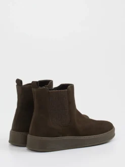 Gabor Comfort – Chelsea Boots aus Veloursleder braun