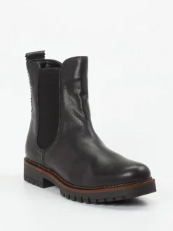 Gabor Comfort – Chelsea Boots aus Kalbleder Schwarz