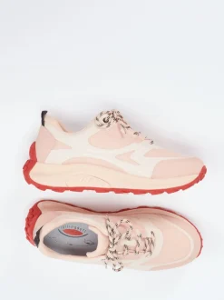 Gabor Comfort – Chunky Sneaker aus Mesh in Rosa